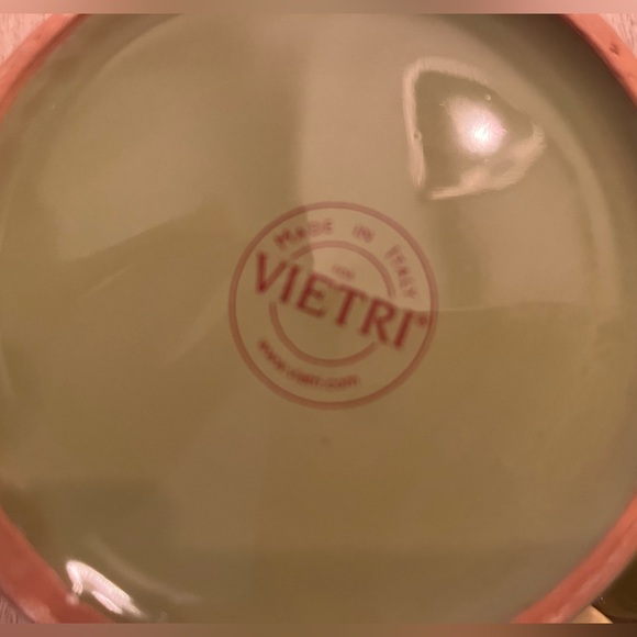 Vietri Italy Cucina Fresca cream and sugar set. - Picture 2 of 5